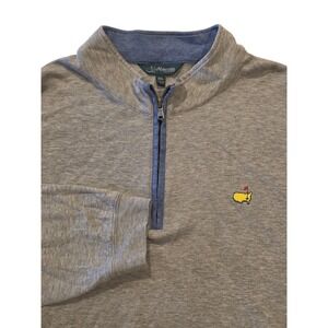 Masters Collection Quarter Zip Pullover XXL Gray Augusta National Golf Logo